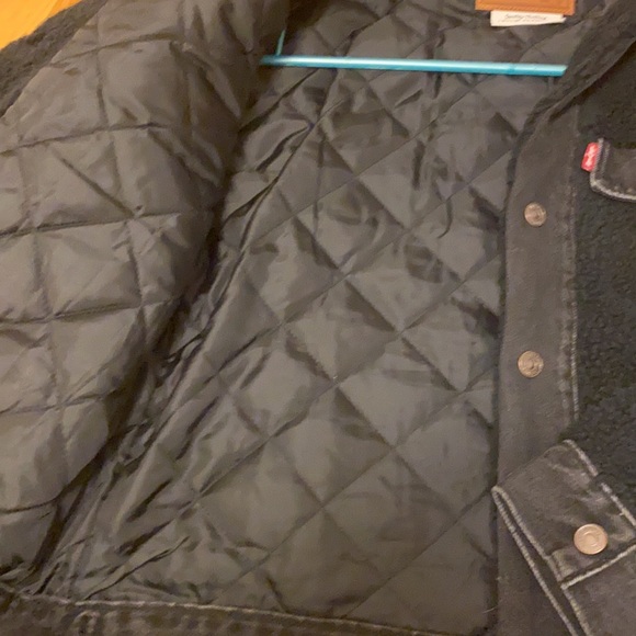 Levi’s Ex-Boyfriend Pieced Trucker Jacket Size Small - Picture 6 of 6